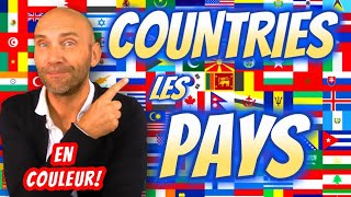 35 PAYS ET NATIONALITÉS en anglais [upl. by Sulihpoeht]