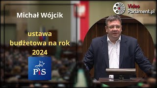 Michał Wójcik  ustawa budżetowa na rok 2024 [upl. by Taub]