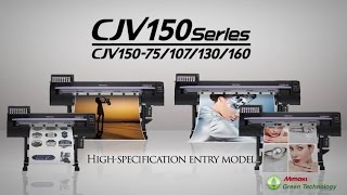 Mimaki CJV150 [upl. by Ardnuhs138]