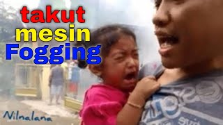 Adik Alana Takut Sekali Melihat Dan Mendengar Mesin Fogging Pembasmi Nyamuk DBD [upl. by Danit]