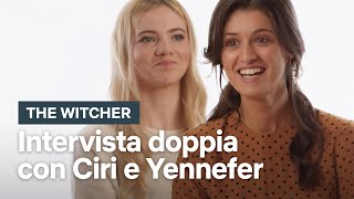 Intervista doppia con Ciri e Yennefer di The Witcher  Netflix Italia [upl. by Fayette285]