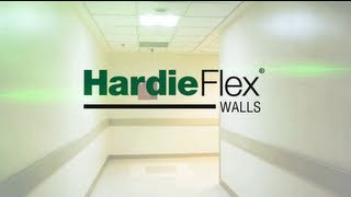 HardieFlex walls Installation Video [upl. by Martie]