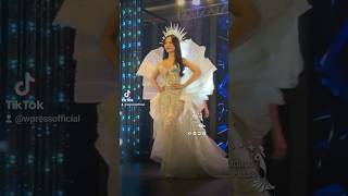 Fancam Hoa Hậu Mai Phương catwalk thi thời trang Top Model của Miss World 2024 Hoa Hậu Thế Giới 2024 [upl. by Ollie]