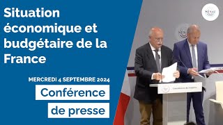 Situation économique et budgétaire de la France et le budget 2025 [upl. by Redlac]