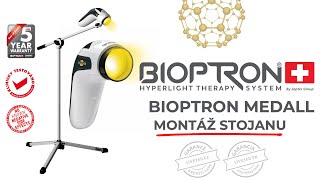 Bioptron MedAll  montáž stojanu  biolampa Zepter [upl. by Niret]