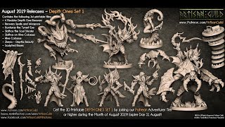 Artisan Guild Patreon  The Depth Ones  August Release [upl. by Koah394]