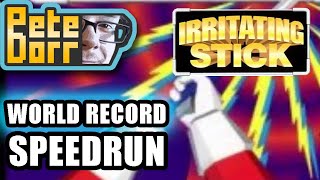 Irritating Stick PS1  Speedrun in 1031100 World Record [upl. by Anialem]