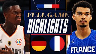 FRANCE vs GERMANY  FULL GAME HIGHLIGHTS  July 8 2024 [upl. by Keviv347]