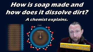 Brief Introduction to the Chemistry of Soap saponification soap and micelles explained [upl. by Eimmit]