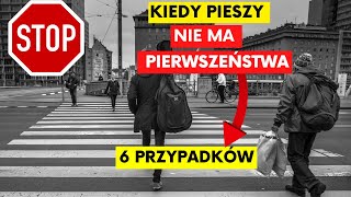 Warto wiedzieć Kiedy pieszy NIE MA pierwszeństwa [upl. by Dynah712]