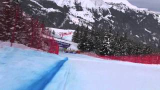 Wengen Lauberhorn 2013 POV [upl. by Socram]