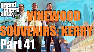 Grand Theft Auto V Gameplay Walkthrough 🎮 GTA 5  Vinewood Souvenirs Kerry Part 41 [upl. by Iggep183]