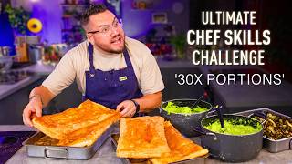 Ultimate CHEF SKILLS Challenge VOLUME 30 Portions  Sorted Food [upl. by Merna]