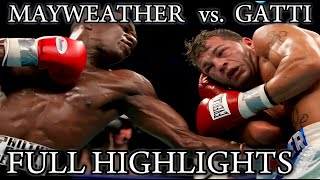 KNOCKOUT Floyd Mayweather vs Arturo Gatti Highlights [upl. by Ibrab]