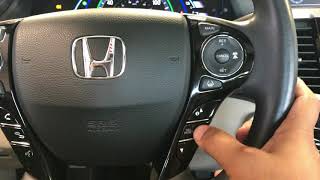 2017 Accord Hybrid  How To Reset Maintenance Required Light [upl. by Ahsini]