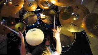 Upon A Burning Body  ShowtimeCarlitos Way  Drum Cover [upl. by Alcott]