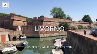 Livorno Italy  Virtual travel by allthegoodiescom [upl. by Adora]