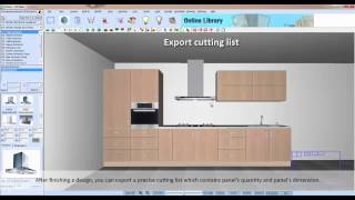 Cutting list demoexport cutting list by one click [upl. by Aisyla]