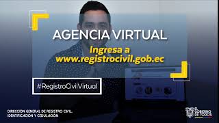 SERVICIOS DE LA AGENCIA VIRTUAL DEL REGISTRO CIVIL [upl. by Brittni]