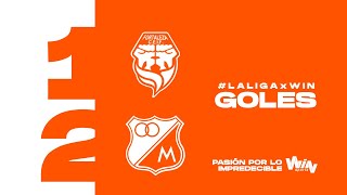 Fortaleza vs Millonarios goles  Liga BetPlay Dimayor 2024 1  Fecha 14 [upl. by Kiel]