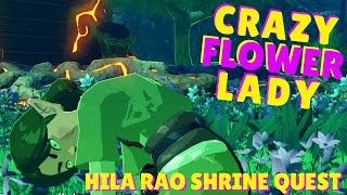 Magda The Crazy Flower Lady Zelda BOTW Shrine Quest [upl. by Krock]