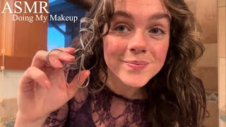 ASMR Doing my Makeup for NEW YEARS [upl. by Nirrep]