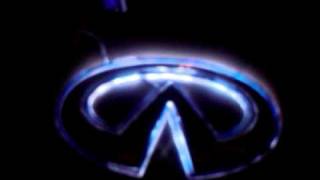 Illuminated infiniti emblem [upl. by Constance]