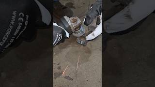 EPIC mechanic life What is that maniac doing 12 shorts youtubeshorts brakepads [upl. by Telimay754]