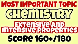 Extensive and Intensive Properties  Thermodynamics  Sciencasoul [upl. by Neehahs]