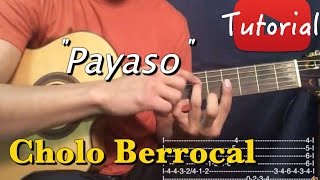 Payaso  Cholo Berrocal TutorialCover Guitarra [upl. by Ignatz147]