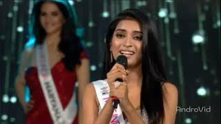 Manya Singh Miss India Runner up 2020 has Answered all the jury question fearlessly and was Crowned [upl. by Chiarra]