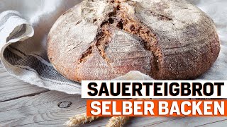 Frisches Bauernbrot backen Landwirtin verrät ihr Rezept vom Hof [upl. by Enywtna]