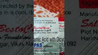 Mefenamic acid and dicyclomine hydrochloride tablets ip  Get complete information in this video [upl. by Ataynik]