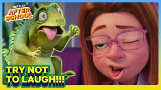 Try Not to Laugh Leo’s Funniest Moments 🤣🦎 Leo  Netflix After School [upl. by Dowling]