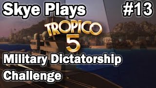 Tropico 5 ► Military Dictatorship Challenge 13 The Presidential Palace ◀ GameplayTips Tropico 5 [upl. by Yllac]