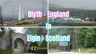 A Timelapse Journey  Blyth England to Elgin Scotland  GoPro Hero  4K [upl. by Nonaihr]