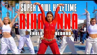 Rihanna Super Bowl Halftime Show 2023  Enola Bedard [upl. by Icnarf]