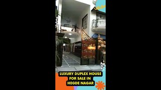 Luxury 8 BHK Duplex House For Sale In Hegde Nagar Bangalore Call 08069640286 Whatsapp 9591608349 [upl. by Spain]