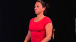 Exercise for Neck Pain Cervical Retraction amp Extension in sitting [upl. by Edana]