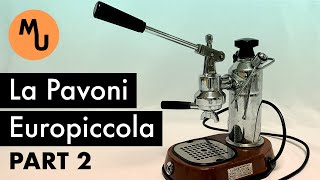 Premillennium La Pavoni Europiccola Restoration  Part 2 Electrical Descale [upl. by Brechtel]