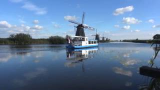 Even naar de molens van Kinderdijk Alblasserwaard [upl. by Emili]