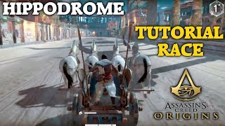 Assassins Creed Origins  Hippodrome  Tutorial Race  1st Place [upl. by Innavoj]