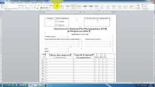 Tutorial  Préparation au concours photo  Remplir rapidement le bordereau [upl. by Ysset]