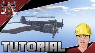 Minecraft WW2 Junkers JU88 Multirole Combat Aircraft Tutorial [upl. by Greenwell]