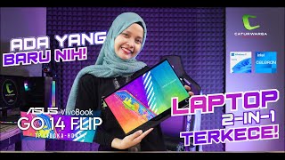 Ada yang Baru Nih Laptop 2in1 TerKECE  Unboxing ASUS VivoBook Go 14 Flip TP1400KAHD421 [upl. by Acebber109]