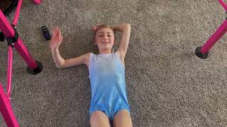 Review of Gymnastics Leotards for Girls Kids Sparkly Patterned Rainbow Galaxy Aurora Colorful [upl. by Dorothea]