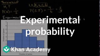 Experimental probability  Statistics and probability  7th grade  Khan Academy [upl. by Keavy]