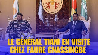 Faure Gnassingbé prépare le terrain avec le général Tiani avant le sommet de la CEDEAO [upl. by Shriner311]