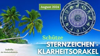 Schütze  Sternzeichen August 2024  Wage etwas Neues [upl. by Graubert]