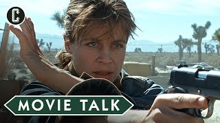 Linda Hamilton Joins Terminator Sequels from James Cameron amp Tim Miller  Movie Talk [upl. by Peggi33]